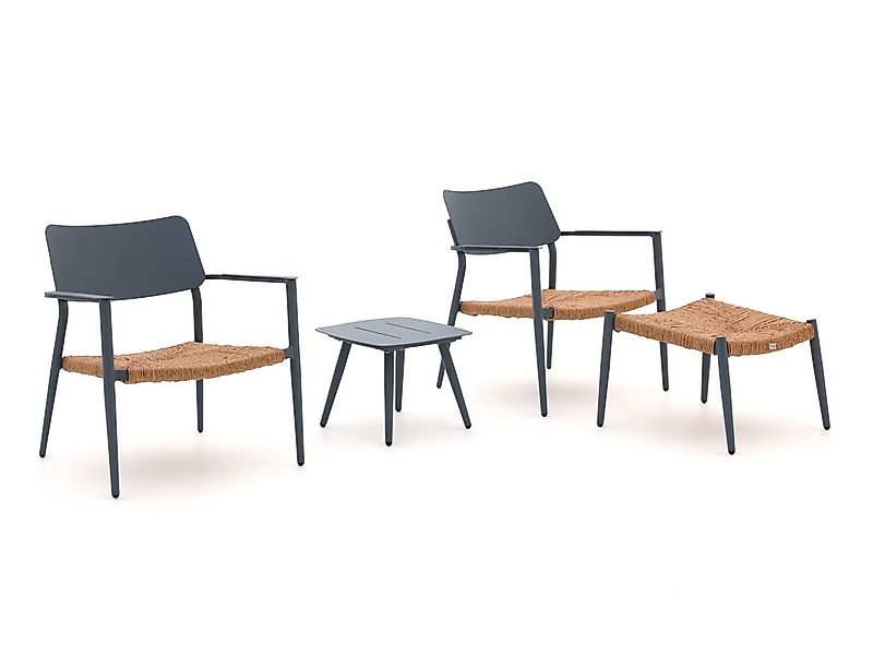 Bellagio Cino Balkonmöbel-Set 4-teilig stapelbar günstig online kaufen