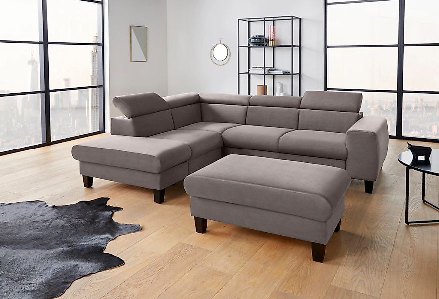 COTTA Polstergarnitur "Morven L-Form", (Set), Set bestehend aus: Ecksofa mi günstig online kaufen