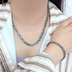 KARMA Königskette aus robustem Edelstahl, PVD-beschichtet günstig online kaufen