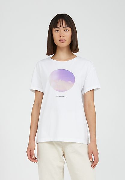 Naalin Light And Clouds - Damen T-shirt Aus Bio-baumwolle günstig online kaufen