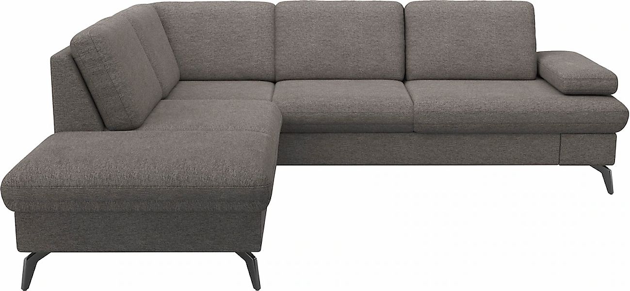 sit&more Ecksofa "Morris Jubi L-Form", inkl. Armteilfunktion und 1 Zierkiss günstig online kaufen