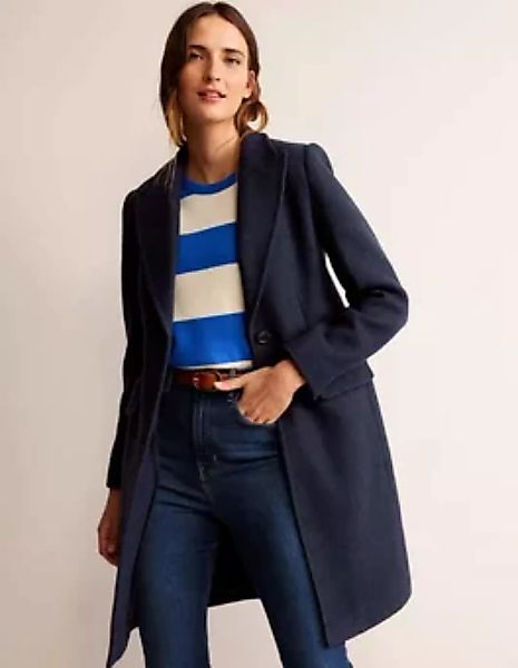 Canterbury Texturierter Mantel Damen Boden, Marineblau günstig online kaufen