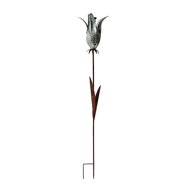 HTI-Living Gartenstecker Blumenstecker Rostoptik Blüte Celia günstig online kaufen