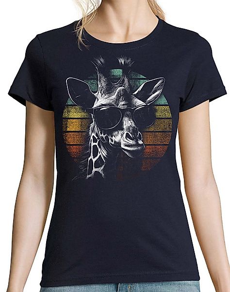 Youth Designz Print-Shirt Retro Giraffe Damen günstig online kaufen