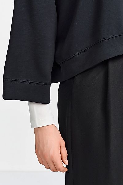RICHROYAL Sweatshirt "Tencel peached Shirt", modische Kurzarmsweatshirt günstig online kaufen