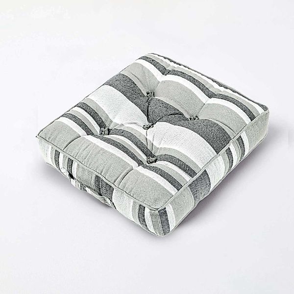 Homescapes Bodenkissen Sitzkissen Stuhlkissen Morocco grau günstig online kaufen
