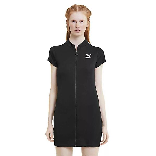 Puma Select Classics Ribbed Kurzes Kleid M Puma Black günstig online kaufen