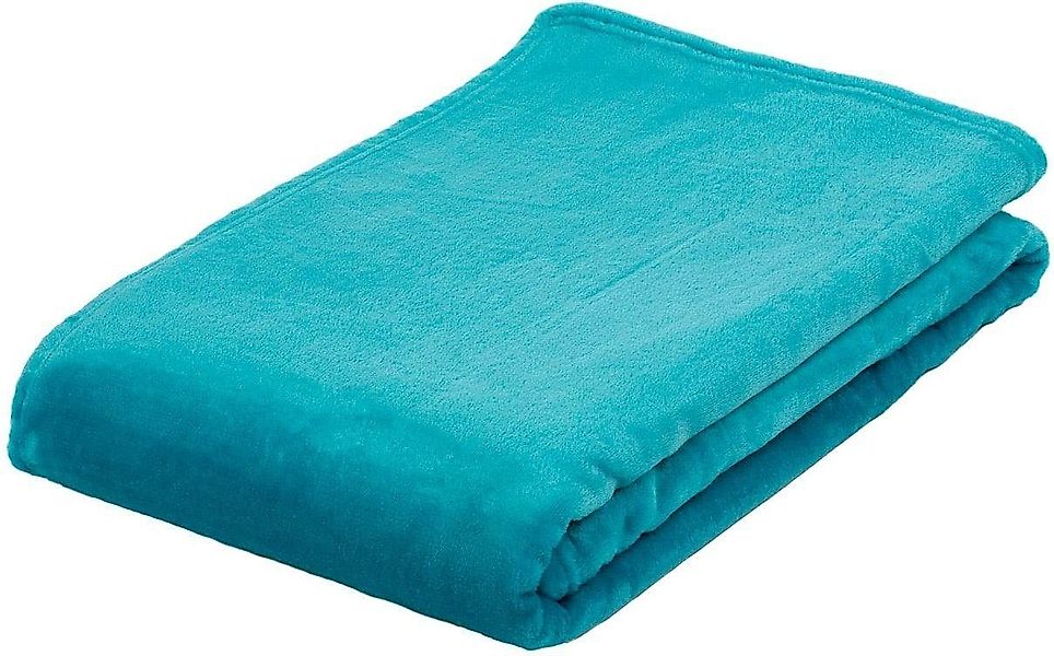 Wohndecke Memphis, Gözze, in tollen Unifarben, günstig online kaufen