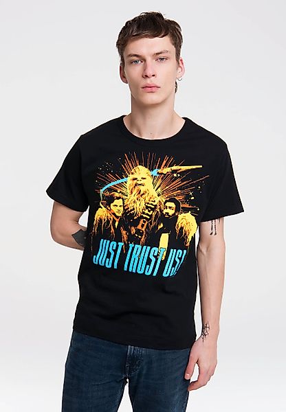 LOGOSHIRT T-Shirt "Star Wars - Just Trust Us" mit tollem Star Wars-Print günstig online kaufen