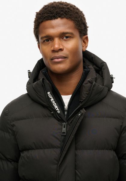 Superdry Steppjacke "HOODED MICROFIBRE SPORT PUFFER" mit Kapuze günstig online kaufen