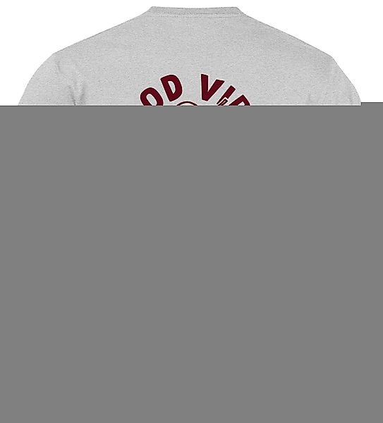 Neverless Print-Shirt Herren T-Shirt Backprint Good Vibes Only Quitsche-Ent günstig online kaufen