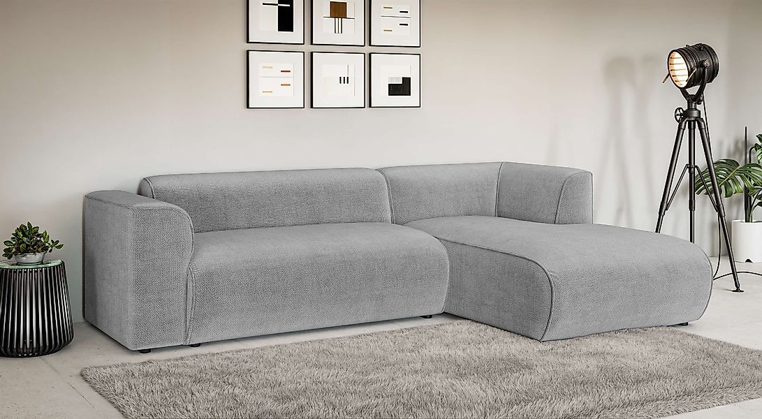 Home affaire Ecksofa »MERID L-Form (257 cm), zeitlos & stilvolles Design,« günstig online kaufen