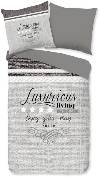 PURE luxury collection Wendebettwäsche "Suite" 2 Stk. tlg. Mikrofaser, 135x günstig online kaufen