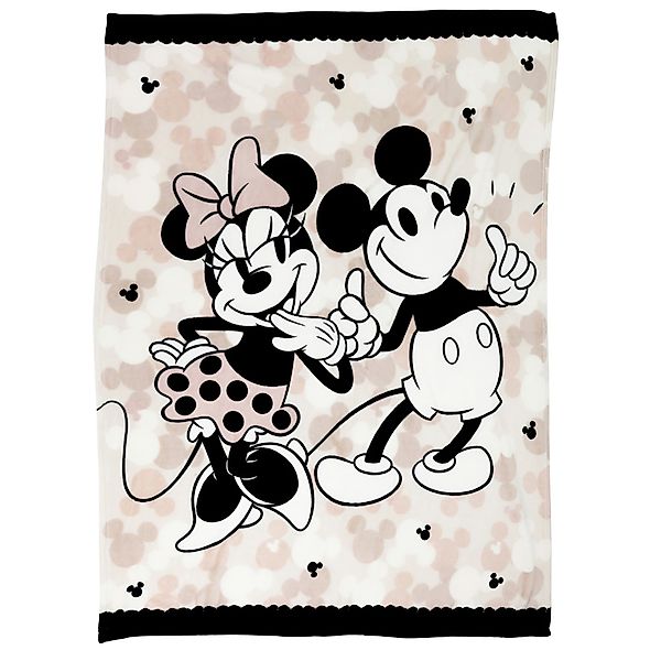 Wohndecke Disney Mickey Minnie Maus Flanell günstig online kaufen