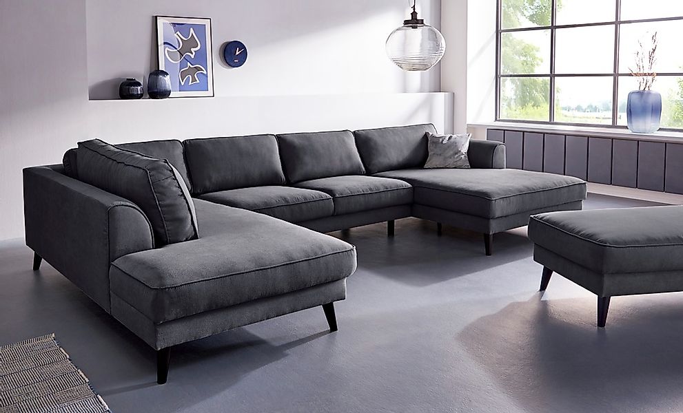 INOSIGN Wohnlandschaft "Lumber Jack, viel Platz, bequem, Breite 354cm, hohe günstig online kaufen