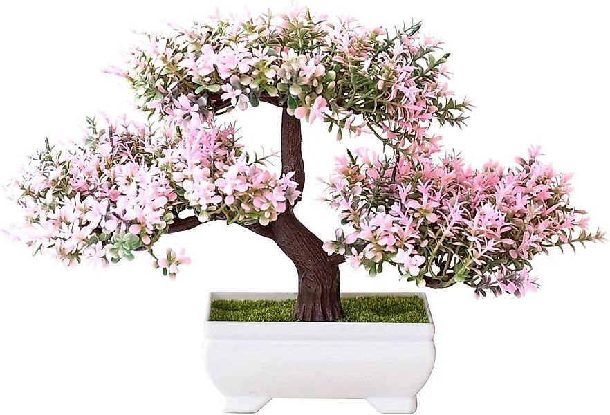 Kunstbonsai Künstlicher Bonsai Baum mit Topf günstig online kaufen