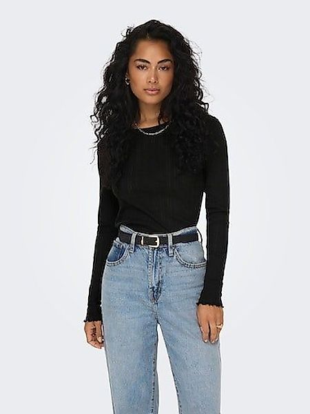 ONLY Langarmshirt ONLCARLOTTA L/S TOP NOOS JRS günstig online kaufen