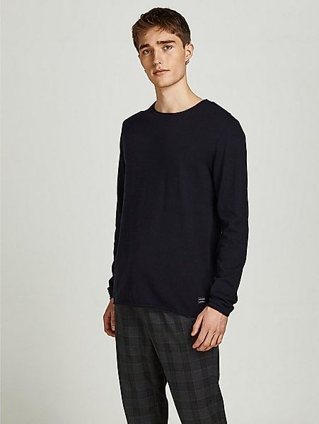 Jack & Jones Strickpullover Rundhals Strickpullover Langarm aus Baumwolle J günstig online kaufen