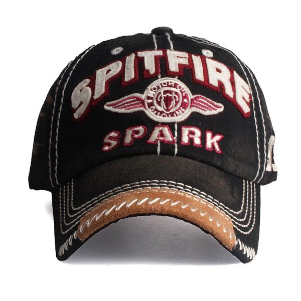 Sporty Baseball Cap Spitfire Distressed Baseballcap günstig online kaufen