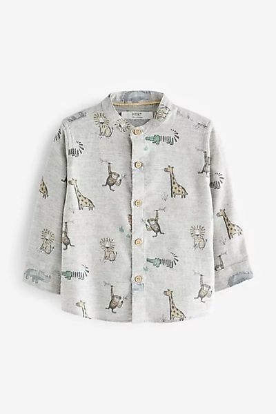 Next Langarmhemd Shirt mit Animalprint (1-tlg) günstig online kaufen