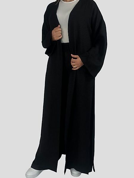 Aymasal Maxikleid 2 teiliges Set Kimono & Hose Kaftan Cardigan islamische G günstig online kaufen