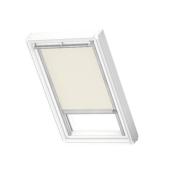 Velux Verdunkelungsrollo DSL PK08 1085K mit Schiene Beige-Silber günstig online kaufen
