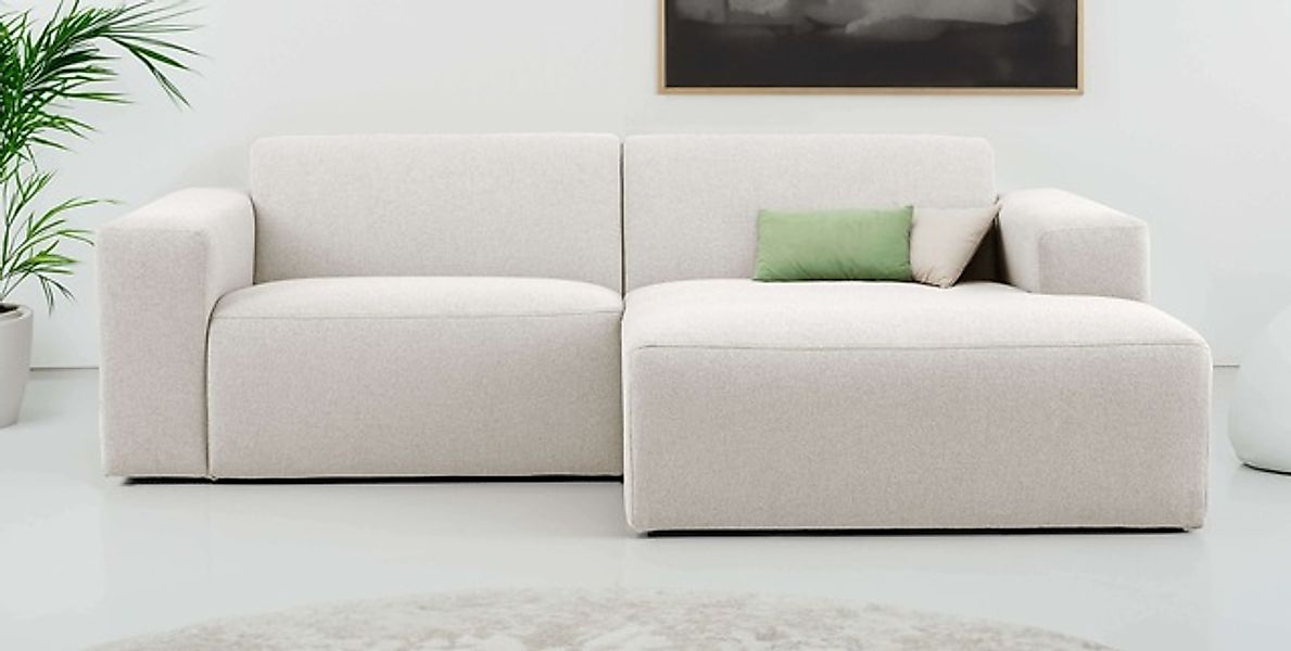 INOSIGN Ecksofa »Koa,228cm, L-Form, Modulsofa, Webstoff, Cord, Struktur« De günstig online kaufen