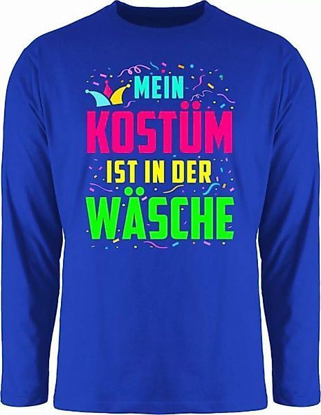 Shirtracer Rundhalsshirt Mein zu Kostüm ist in der Wäsche Karneval & Faschi günstig online kaufen