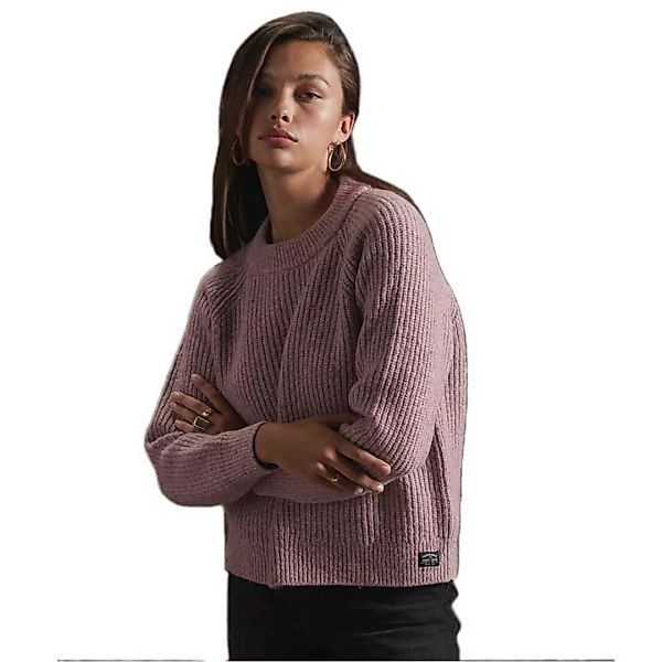 Superdry Freya Tweed Pullover M Candy Pink Tweed günstig online kaufen