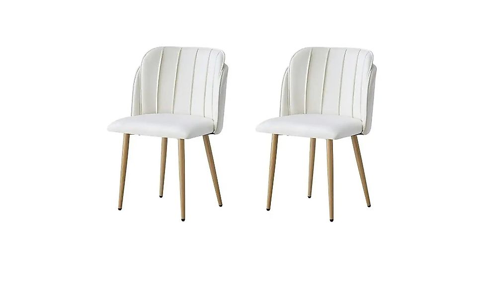 Stuhl 2er-Set  Nora ¦ beige ¦ Maße (cm): B: 51 H: 85 Stühle > Polsterstühle günstig online kaufen