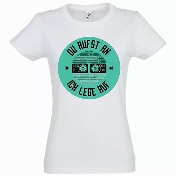 Youth Designz T-Shirt "Du rufst an, ich lege auf" Damen T-Shirt mit modisch günstig online kaufen