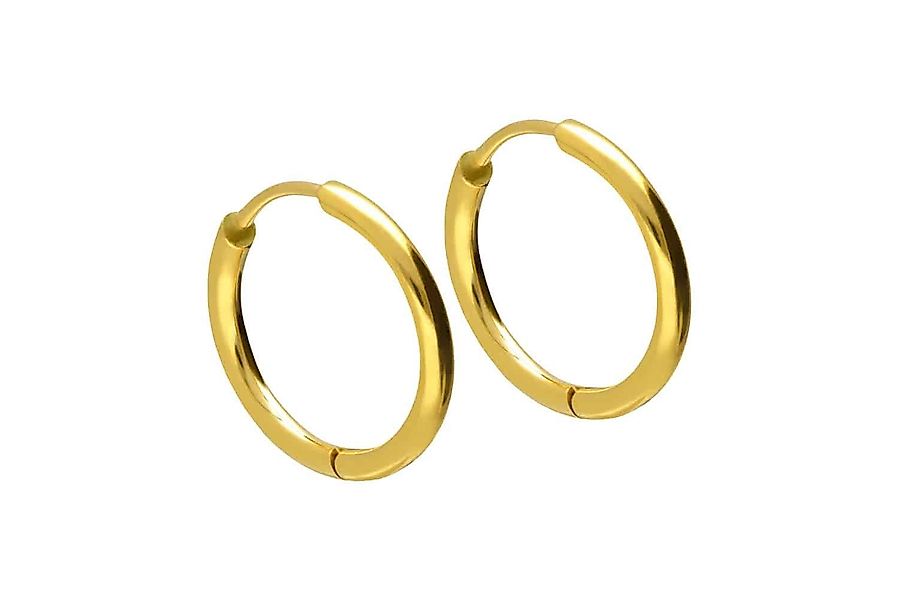 FILANGO Creolen-Set Chirurgenstahl Ohrclicker Creolen (Creolen günstig online kaufen