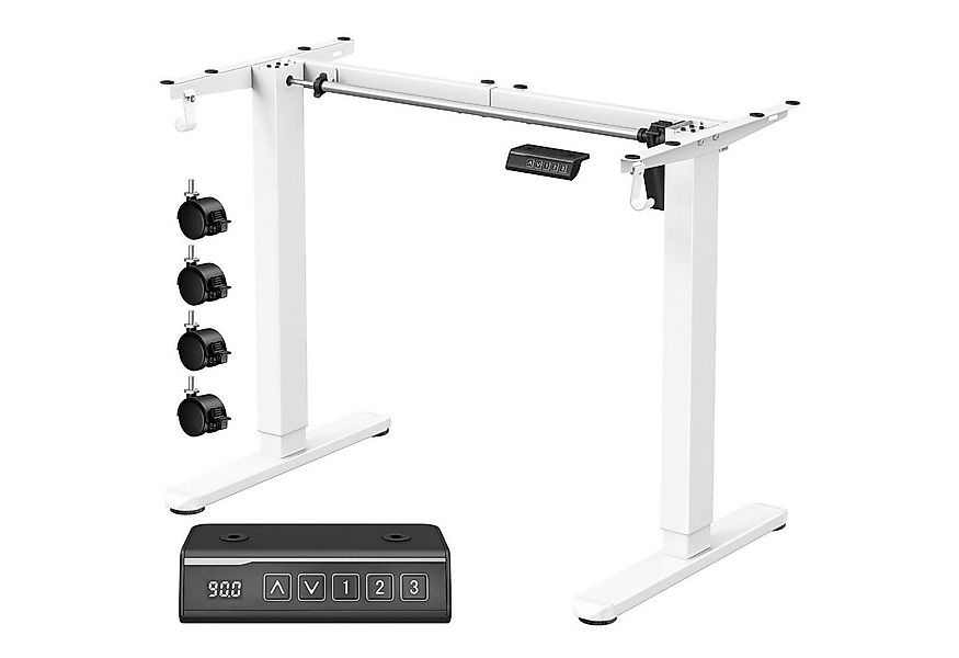 VASAGLE Schreibtisch Höhenverstellbarer Tischgestell, Elektrisch günstig online kaufen