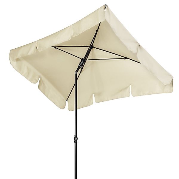 doppler® Rechteckschirm Waterproof 185x120 cm natur günstig online kaufen