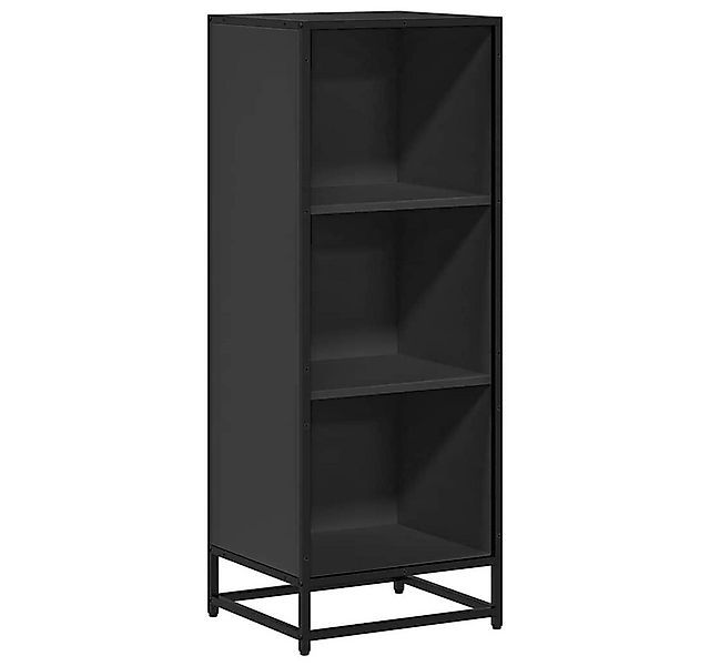 vidaXL Bücherregal Bücherregal Schwarz 40x35x107,5 cm Holzwerkstoff, 1-tlg. günstig online kaufen