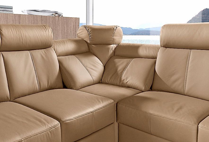 sit&more Ecksofa »Basel L-Form«, wahlweise mit Relaxfunktion günstig online kaufen