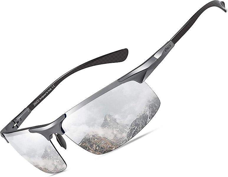 LuxusKollektion Sonnenbrille Polarisierte Sonnenbrille Metallrahmen Kohlefa günstig online kaufen