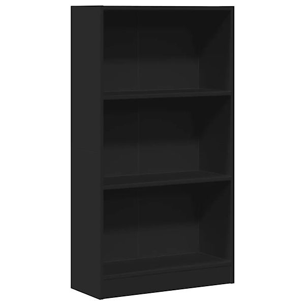 vidaXL Bücherregal Schwarz 60x24x109 cm Holzwerkstoff 857804 günstig online kaufen