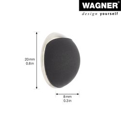WAGNER design yourself Wandtürstopper Wandtürstopper SCREW günstig online kaufen