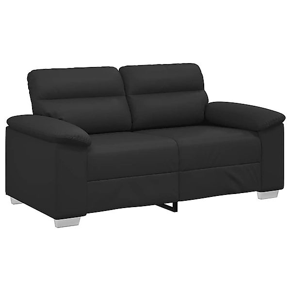 vidaXL Sofa 2-Sitzer-Sofa Schwarz 120 cm günstig online kaufen