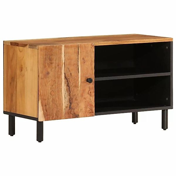 VidaXL TV-Schrank 80x33x46 cm Massivholz Akazie  Modell 1 günstig online kaufen