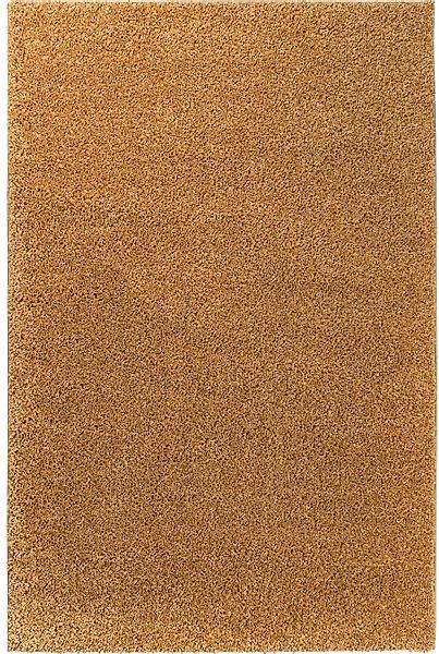 Home affaire Hochflor-Teppich »Viva«, rechteckig, 45 mm Höhe, Uni Farben, e günstig online kaufen