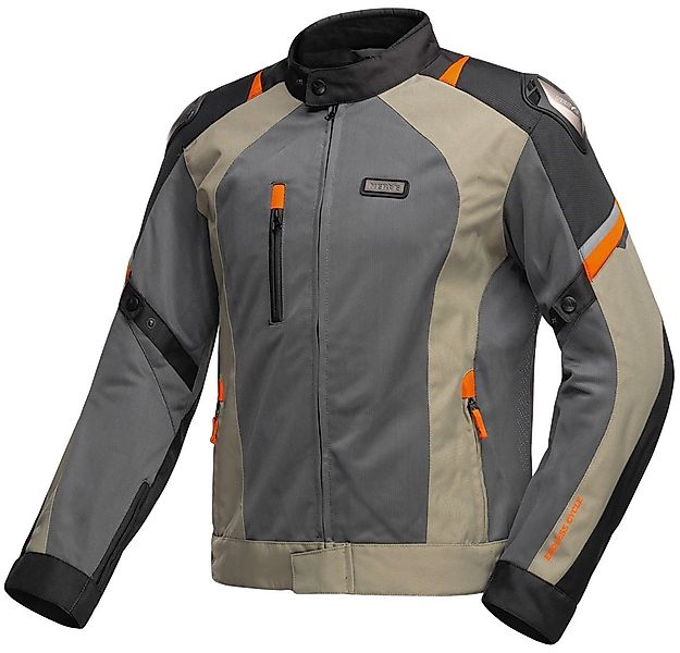 NERVE Motorradjacke Latitude Sommerjacke, mit Belüftungssystem AirVentSyste günstig online kaufen