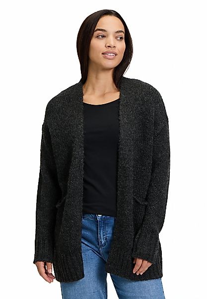 Cartoon Strickjacke "Cartoon Damen Basic-Strickjacke mit Taschen", Rippbünd günstig online kaufen