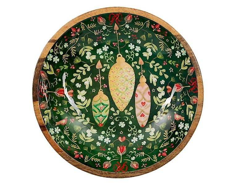 COPPENRATH DIE SPIEGELBURG Dekoschale Holzschale - Festliche Weihnachten günstig online kaufen