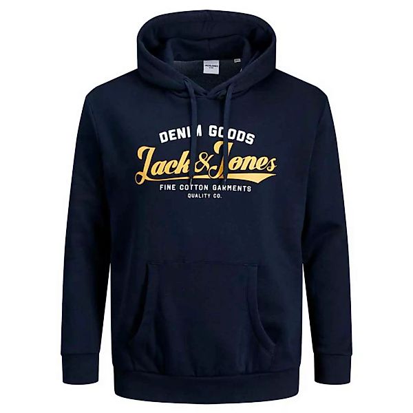 Jack & Jones Logo 2 Colors Kapuzenpullover 2XL Navy Blazer günstig online kaufen