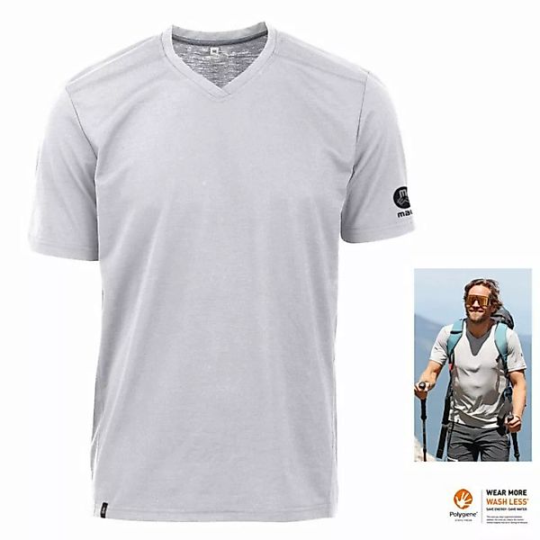 Maul T-Shirt Maul - Mike FRESH 2 - Herren T-Shirt Wandershirt, hellgrau günstig online kaufen
