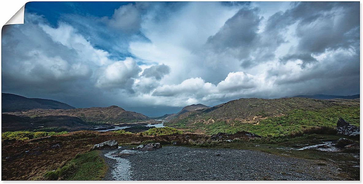 Artland Poster "Irland - Natur pur", Europa, (1 St.), als Leinwandbild, Wan günstig online kaufen