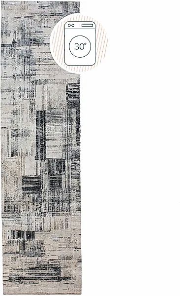 FLAIR RUGS Teppich »Silas«, rechteckig, 4 mm Höhe, Waschbarer Abstrakter Te günstig online kaufen