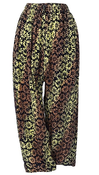 Guru-Shop Relaxhose Weite farbenfrohe Palazzohose, Boho günstig online kaufen